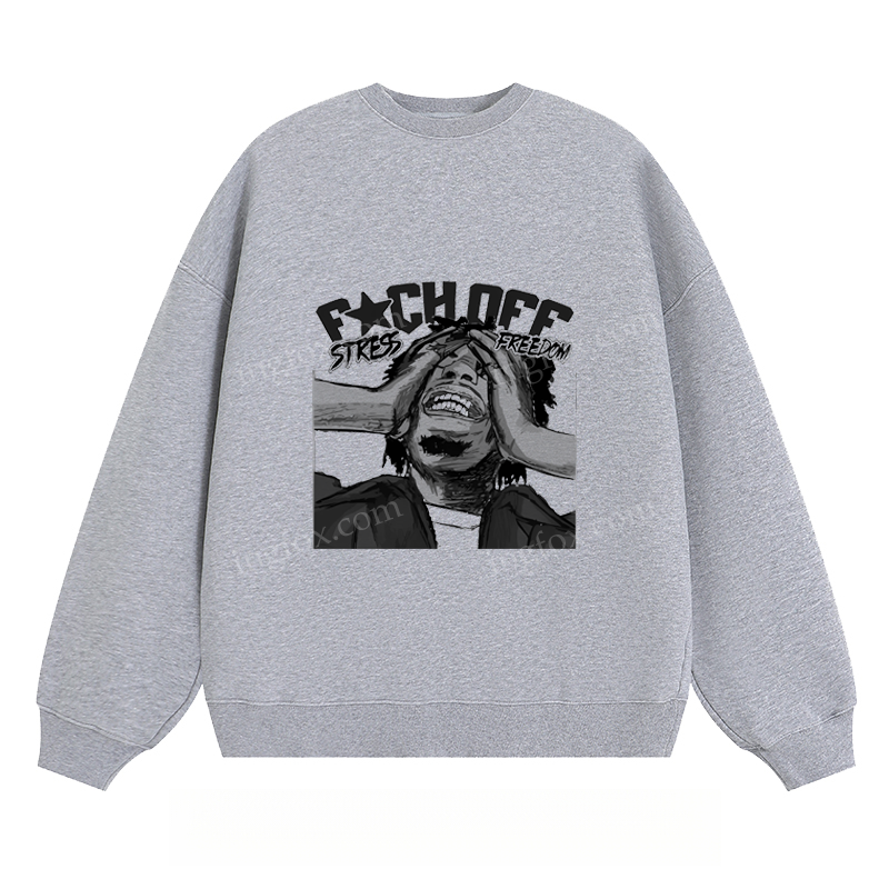 Stress & Freedom - Classic Unisex Fit Crewneck Sweatshirt