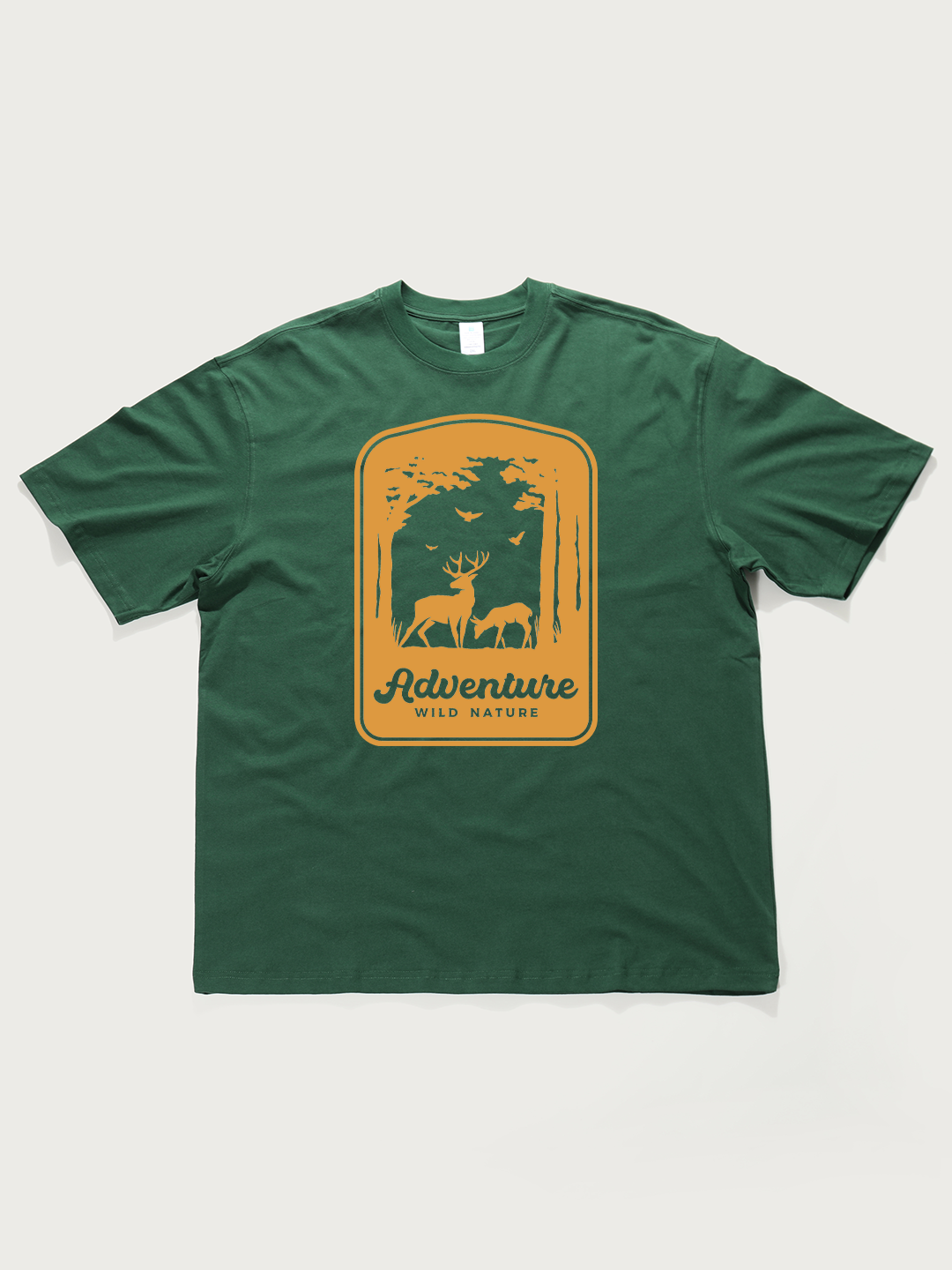 Adventure Wild Nature - Unisex Retro Cotton Short Sleeve T-Shirt