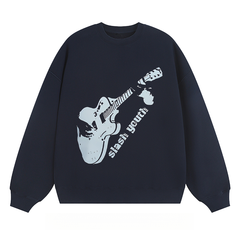 Slash Youth Guitar - Classic Unisex Fit Crewneck Sweatshirt