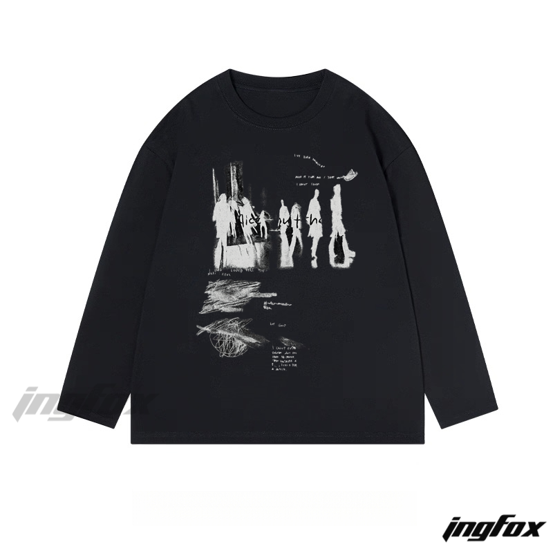 Urban Sketchwalk - Classic Cotton Long Sleeve Tee