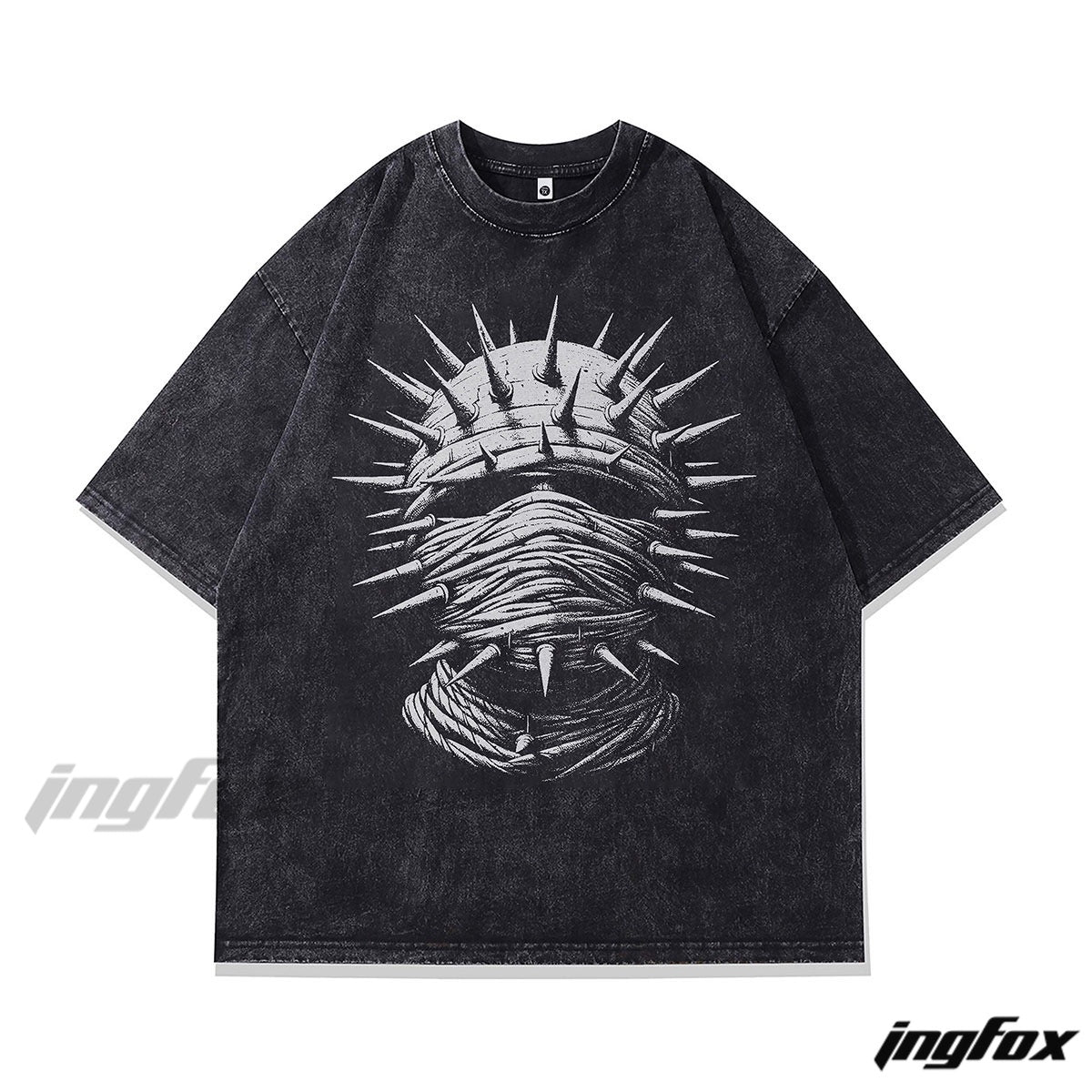 Fear of Death - Vintage Washed Oversized T-Shirt