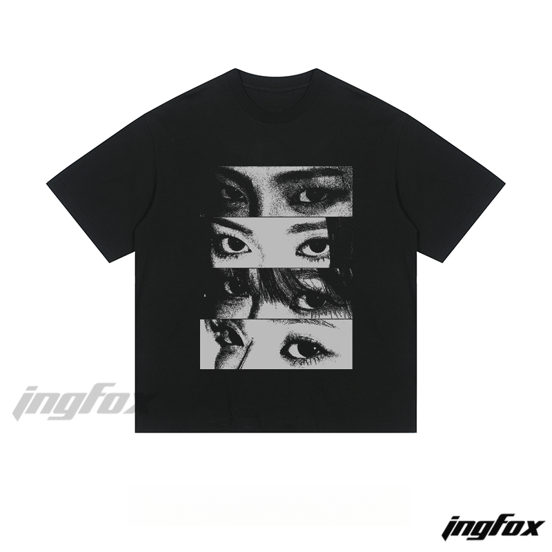 Collage of Eyes - Loose Fit Short Sleeve T-Shirt