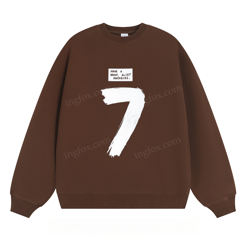 Number 7 & "Have A Moof Aliet Anoxgies" - Classic Unisex Fit Crewneck Sweatshirt