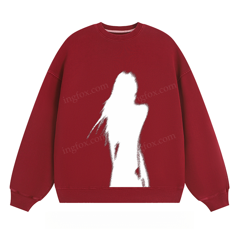 Silhouette of a Figure - Classic Unisex Fit Crewneck Sweatshirt