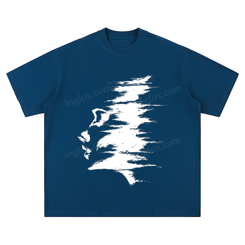 Abstract Face - Unisex Fit Short Sleeve T - Shirt