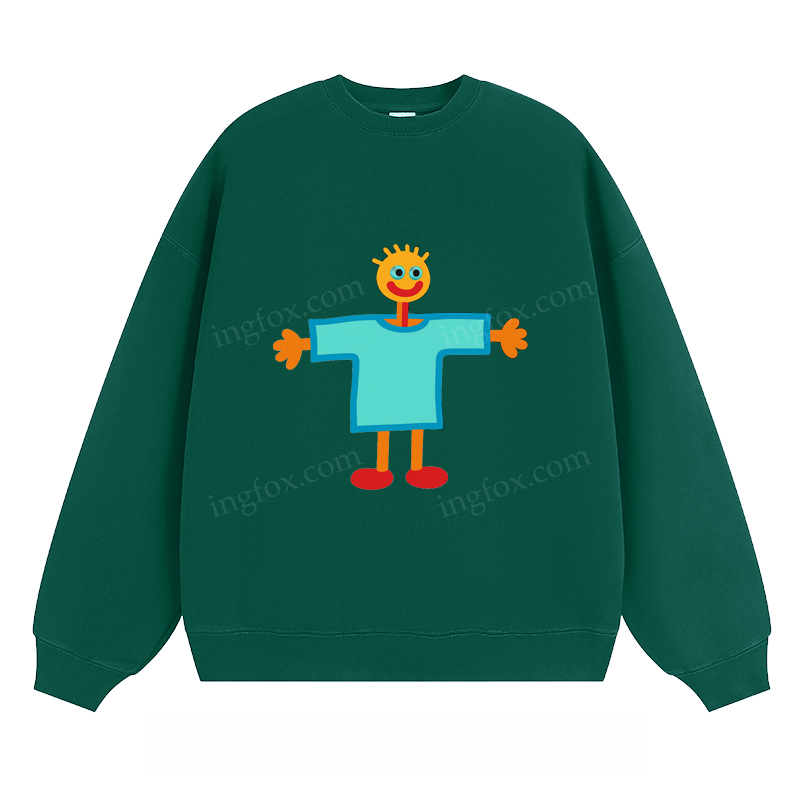 Cartoon Character - Classic Unisex Fit Crewneck Sweatshirt