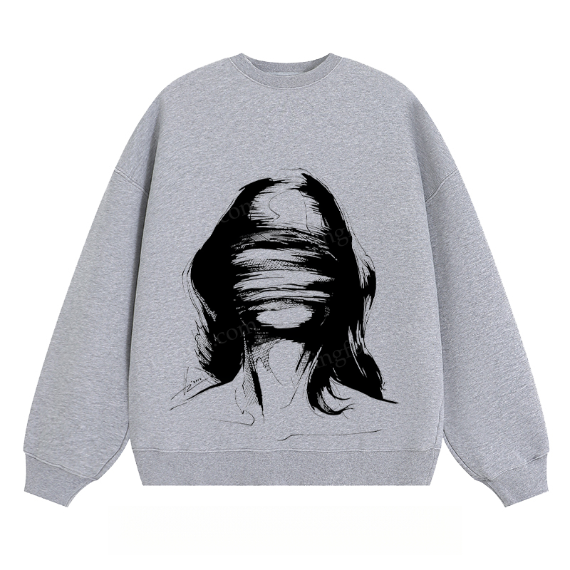 Abstract Portrait - Classic Unisex Fit Crewneck Sweatshirt