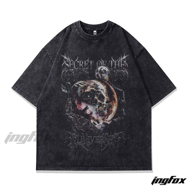 Secret of the Universe Cosmic - Vintage Washed Oversized T-Shirt