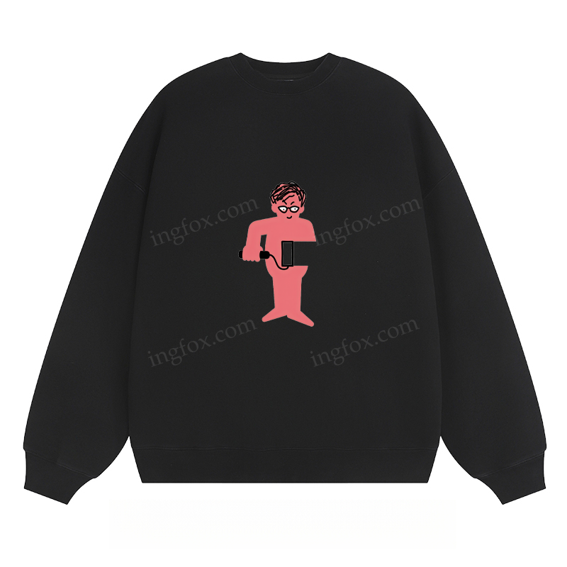Playful Cartoon Character - Classic Unisex Fit Crewneck Sweatshirt