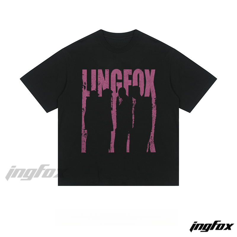 LINGFOX Silhouette - Loose Fit Short Sleeve T-Shirt