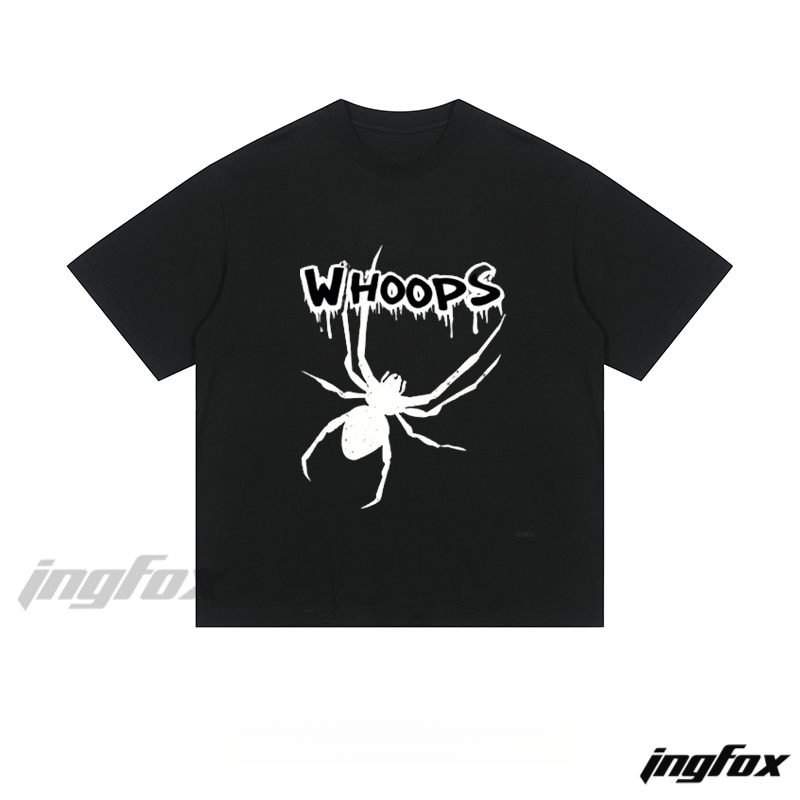 Spider "WHOOPS" - Loose Fit Short Sleeve T - Shirt