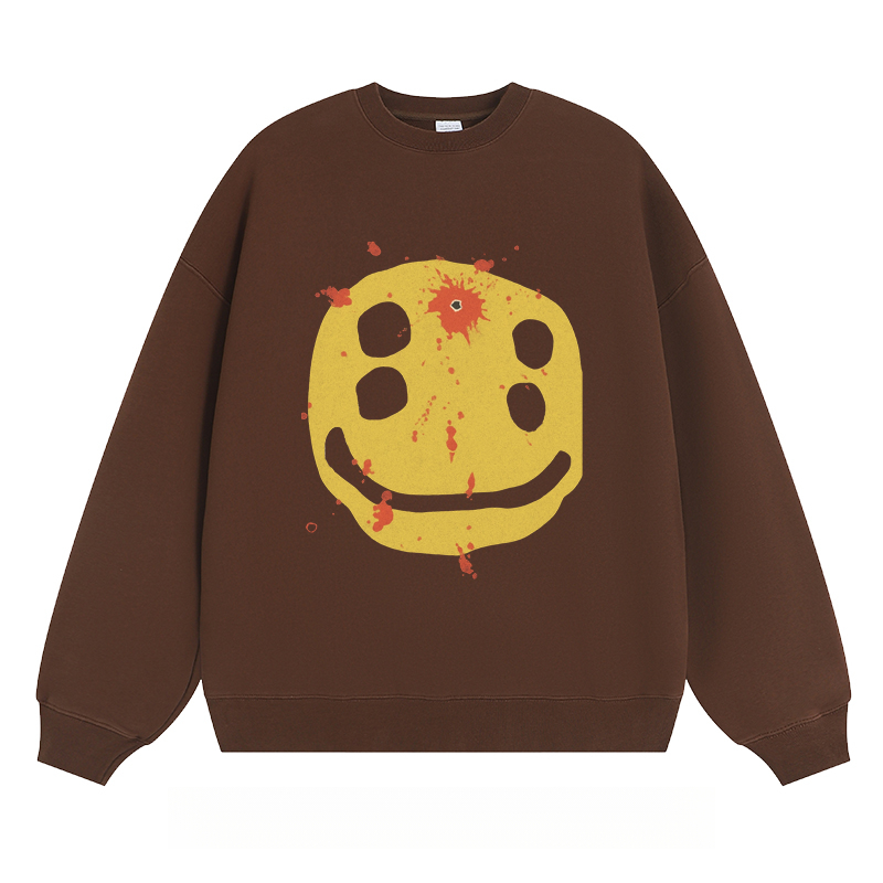Smiley Splatter - Classic Unisex Fit Crewneck Sweatshirt