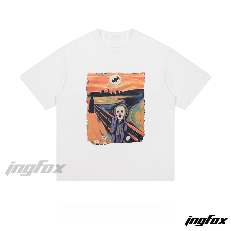 Batman - Joker Mashup Art - Loose Fit Short Sleeve T-Shirt