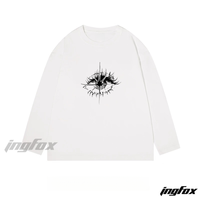 Artistic Eye Graphic - Classic Cotton Long Sleeve Tee