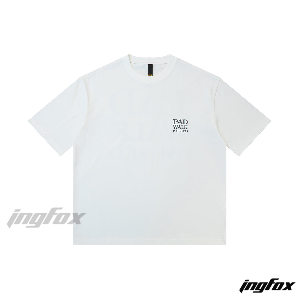 PAD WALK PAUSED - Short Sleeve Loose Fit T-shirt
