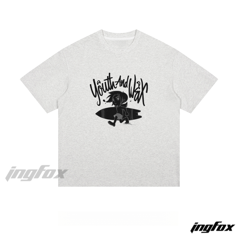 Youth And Wax Cartoon - Loose Fit Short Sleeve T-Shirt