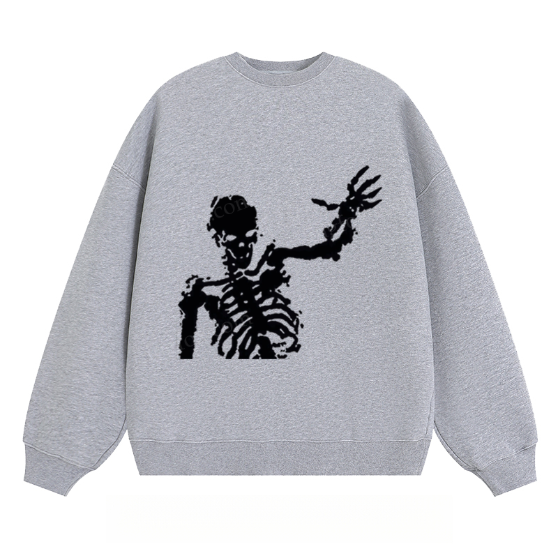 Skeleton Graphic - Classic Unisex Fit Crewneck Sweatshirt