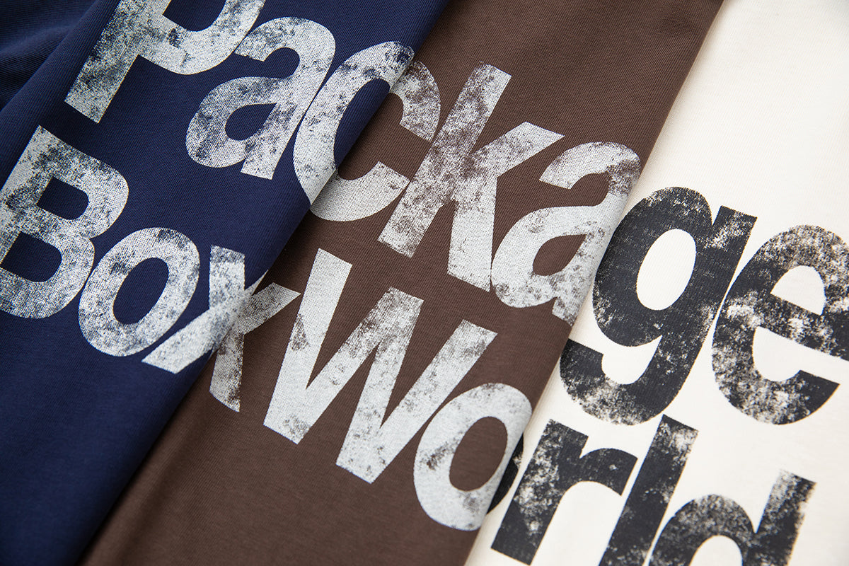 Package BoxWorld - Short Sleeve Loose Fit T-shirt