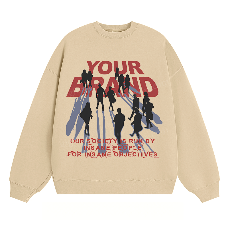 "YOUR BRAND" - Classic Unisex Fit Crewneck Sweatshirt