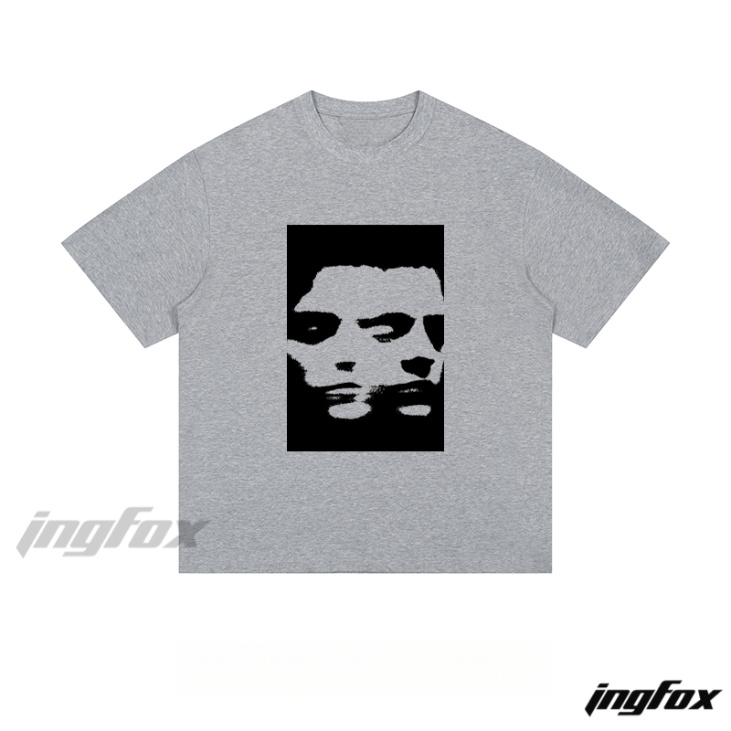 Double Exposure Portrait - Loose Fit Short Sleeve T-Shirt