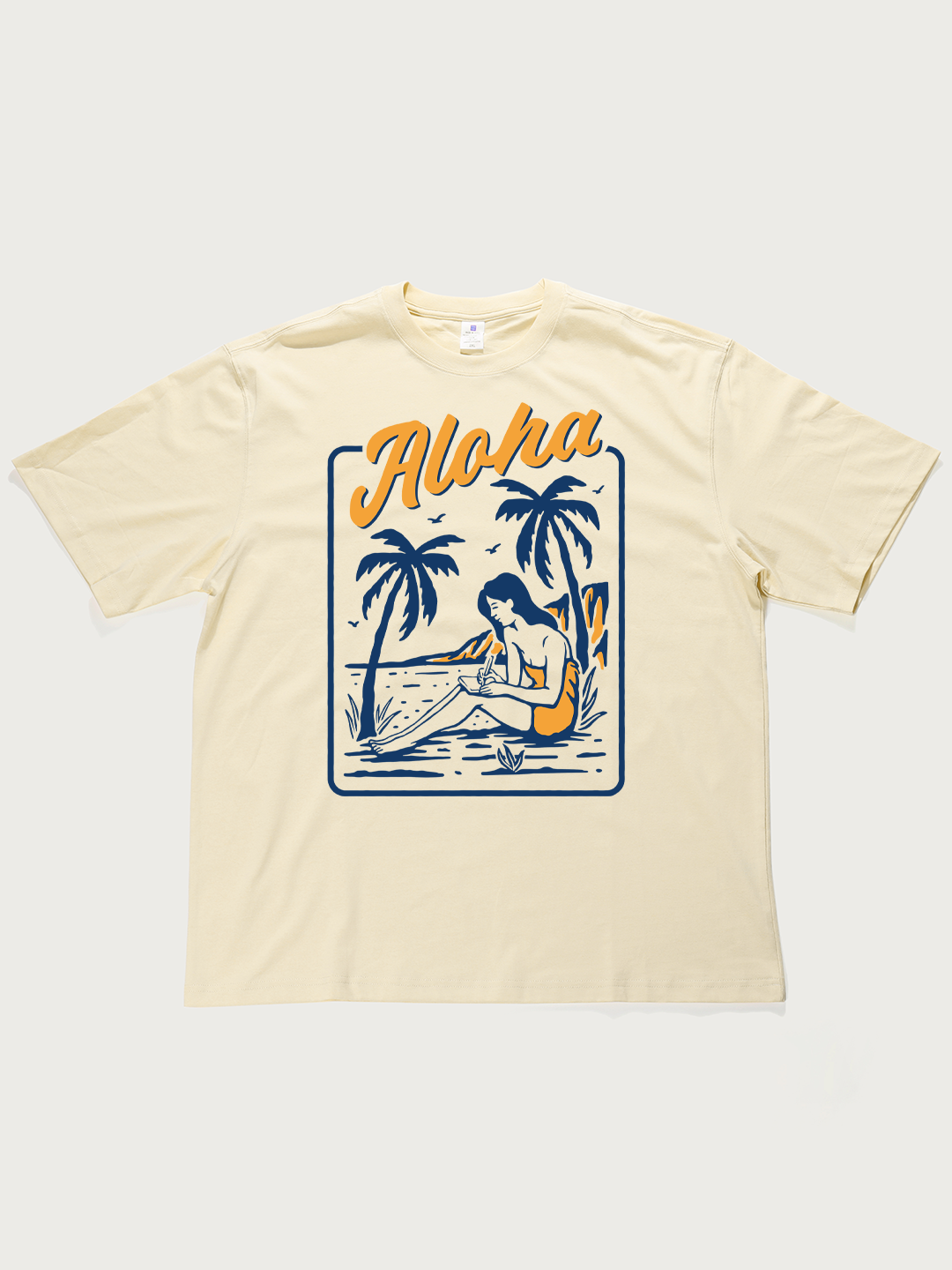 Aloha Hawaiian - Unisex Retro Cotton Short Sleeve T-Shirt