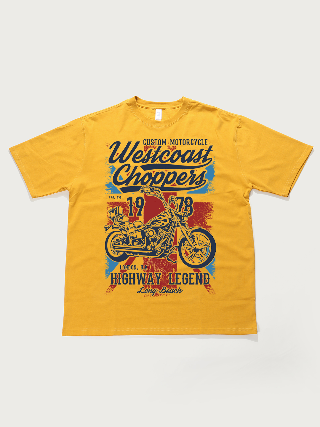 Westcoast Choppers 1978 Highway Legend - Unisex Retro Cotton Short Sleeve T-Shirt