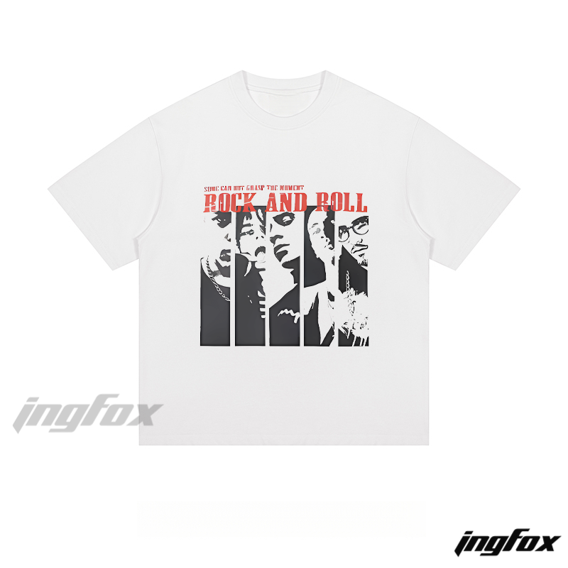 Rock Tribute - Loose Fit Short Sleeve T - Shirt
