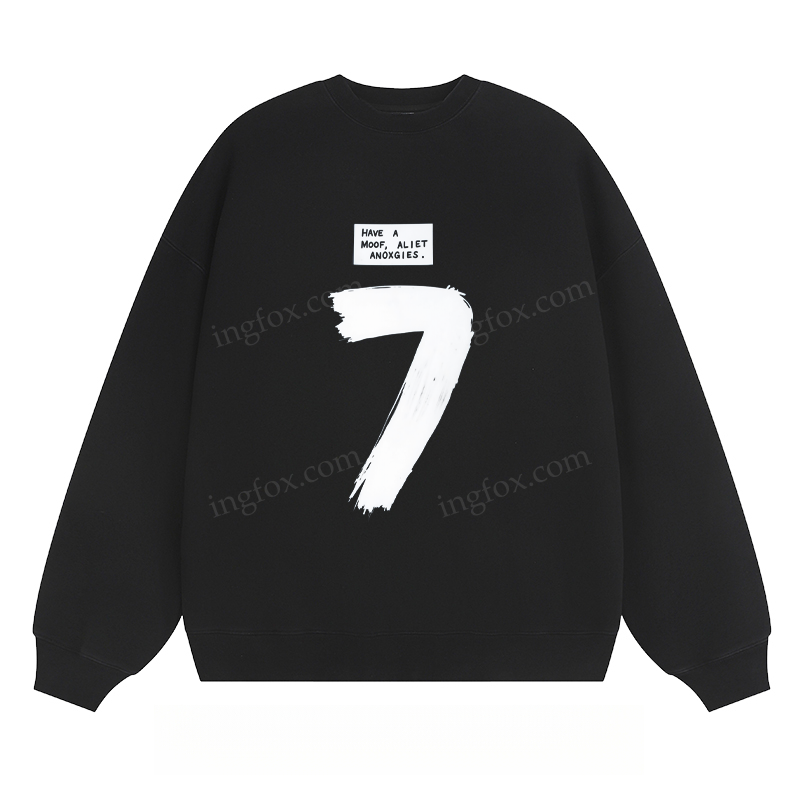 Number 7 & "Have A Moof Aliet Anoxgies" - Classic Unisex Fit Crewneck Sweatshirt