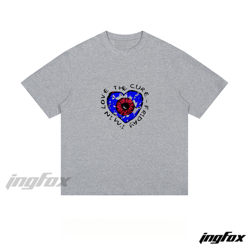 The Cure Tribute - Loose Fit Short Sleeve T - Shirt