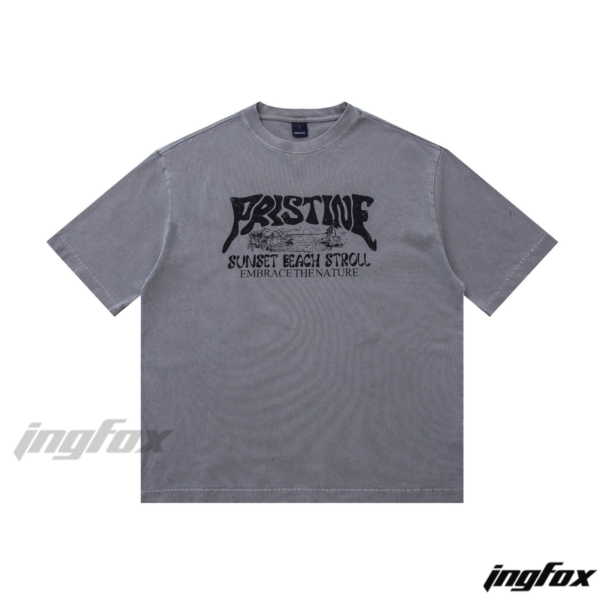 SUNSET BEACH STROLL Short Sleeve Loose Fit T-shirt