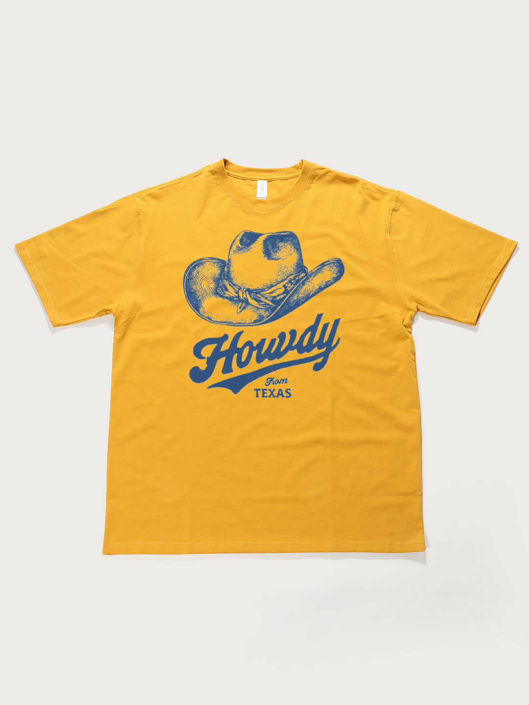 Howdy From Texas - Unisex Retro Cotton Short Sleeve T-Shirt