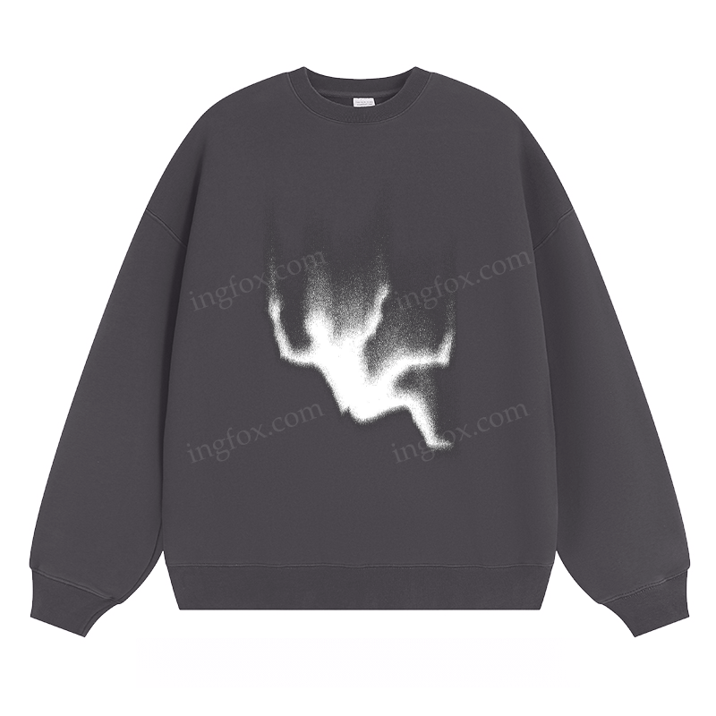 Abstract Spray - Effect - Classic Unisex Fit Crewneck Sweatshirt