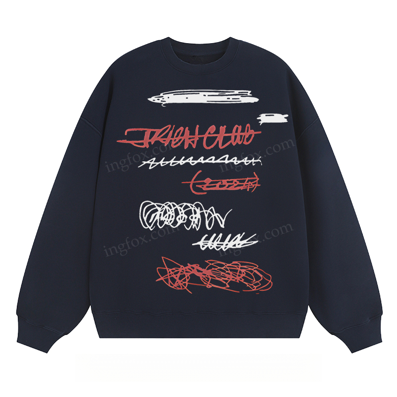 "TRASH CLUB" Graffiti - Classic Unisex Fit Crewneck Sweatshirt