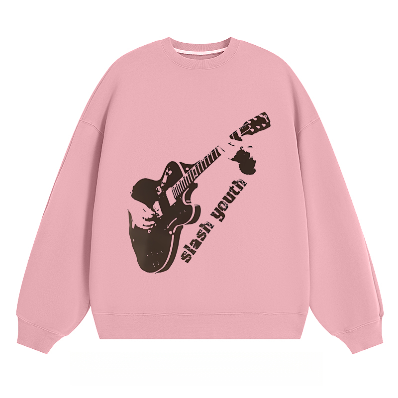 Slash Youth Guitar - Classic Unisex Fit Crewneck Sweatshirt