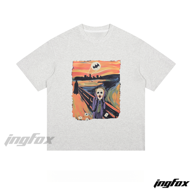Batman - Joker Mashup Art - Loose Fit Short Sleeve T-Shirt