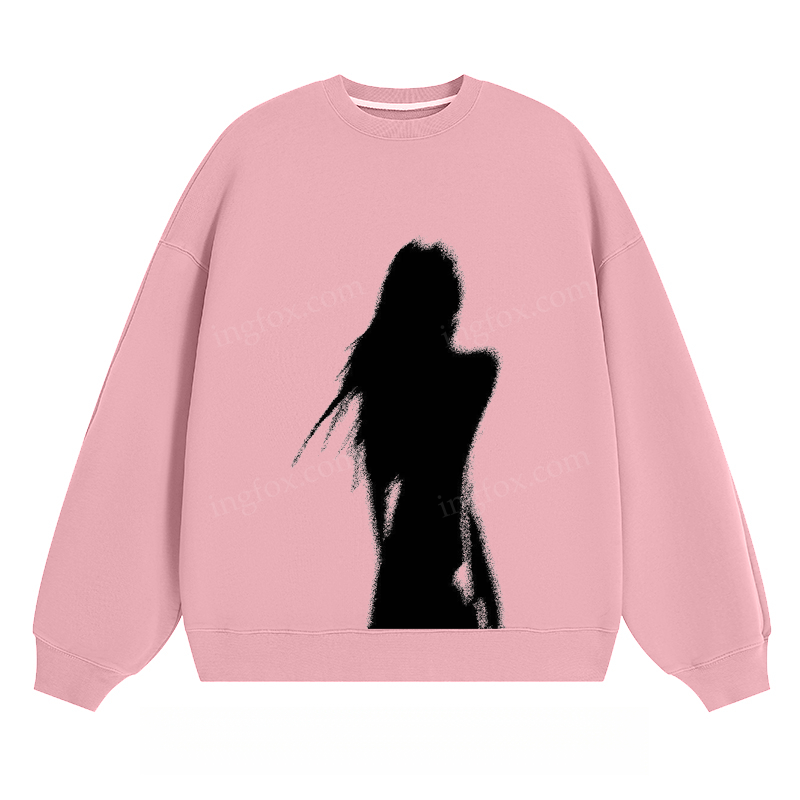 Silhouette of a Figure - Classic Unisex Fit Crewneck Sweatshirt