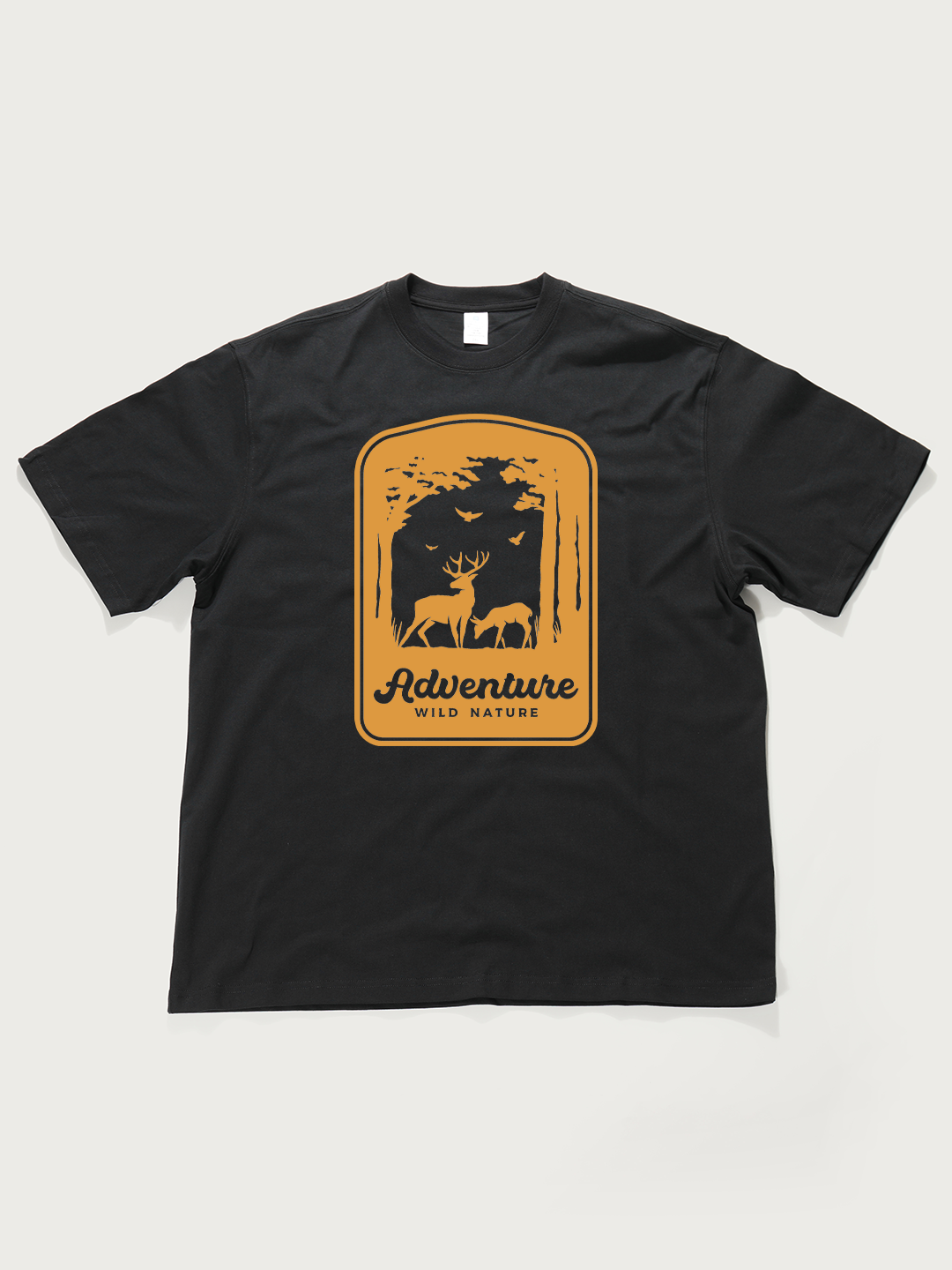 Adventure Wild Nature - Unisex Retro Cotton Short Sleeve T-Shirt