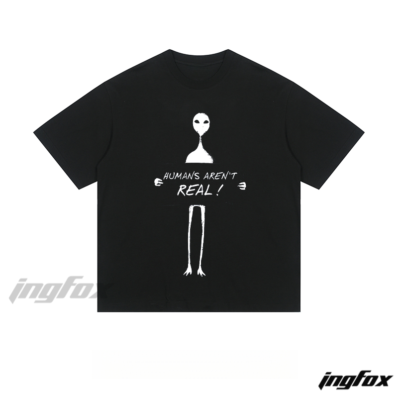 Alien Conspiracy - Loose Fit Short Sleeve T - Shirt