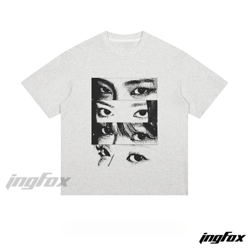 Collage of Eyes - Loose Fit Short Sleeve T-Shirt