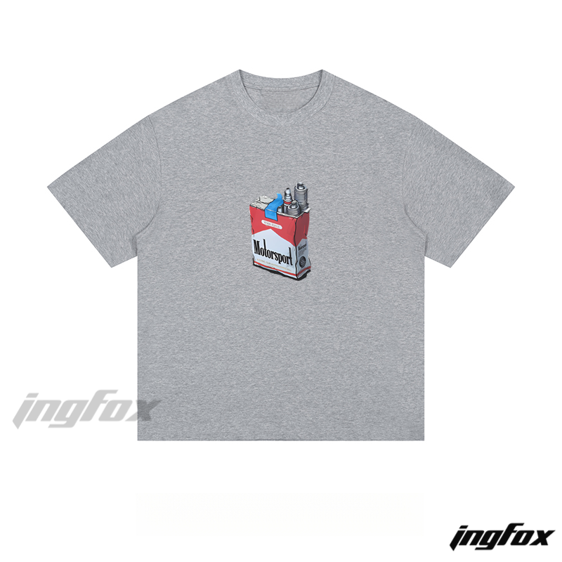 Motorsport Cigarette Pack - Loose Fit Short Sleeve T - Shirt