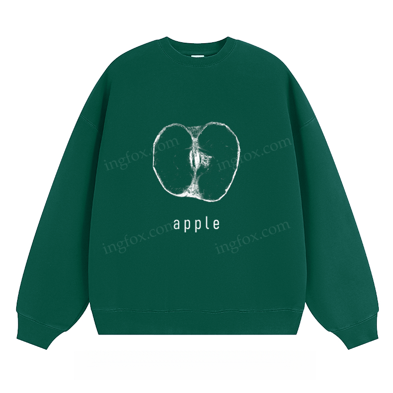 Apple Sketch - Classic Unisex Fit Crewneck Sweatshirt
