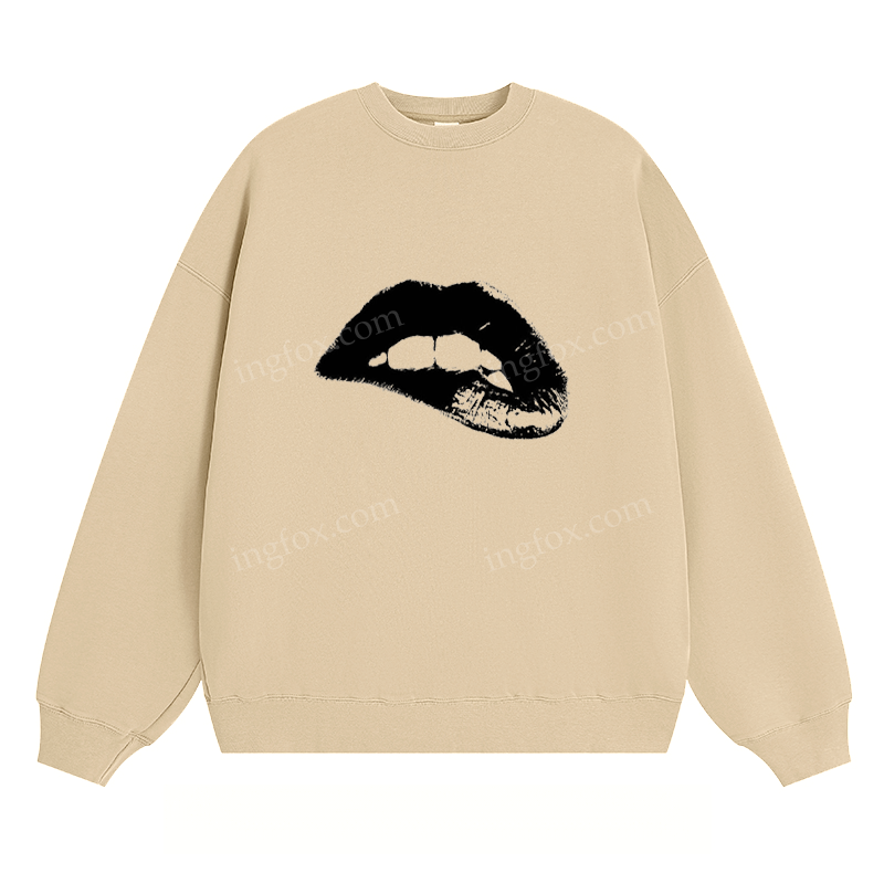 Lips Graphic - Classic Unisex Fit Crewneck Sweatshirt