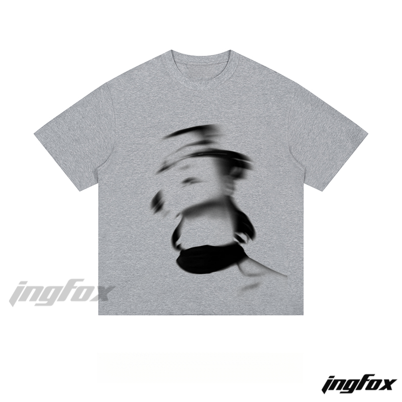 Blurred Portrait - Loose Fit Short Sleeve T-Shirt