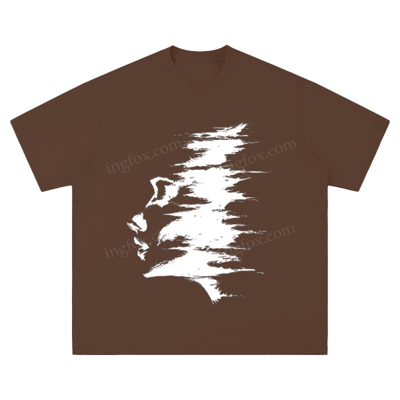Abstract Face - Unisex Fit Short Sleeve T - Shirt