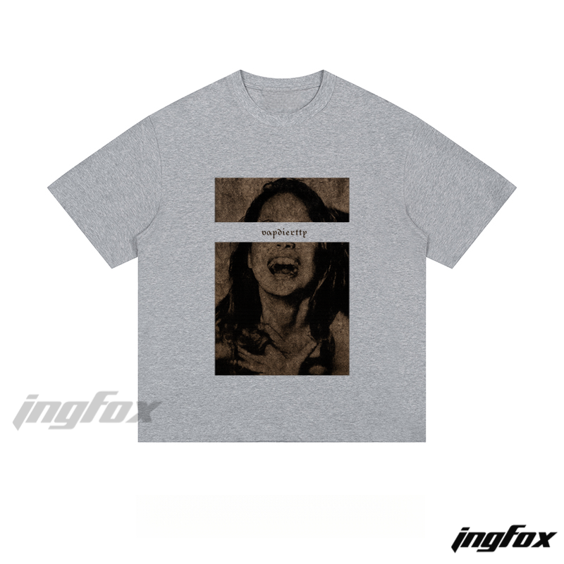 Vintage Photo Collage - Loose Fit Short Sleeve T - Shirt