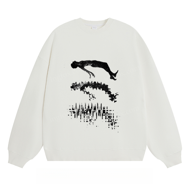 Abstract Diver Graphic - Classic Unisex Fit Crewneck Sweatshirt