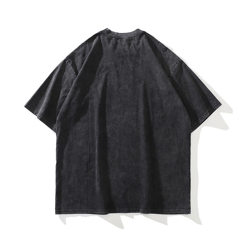 Shark Bite - Vintage Washed Oversized T-Shirt