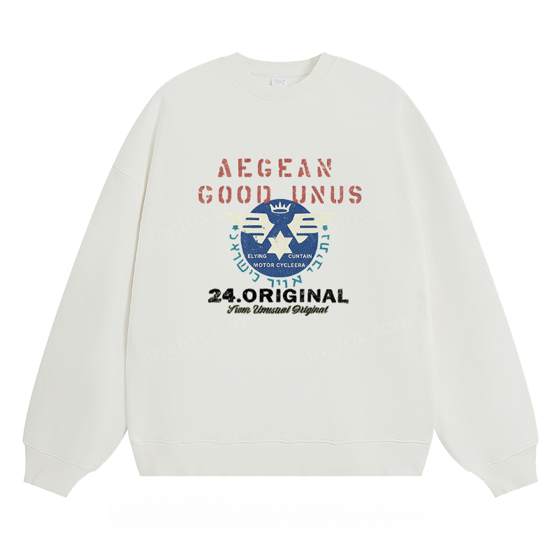 Aegean Good Unus - Classic Unisex Fit Crewneck Sweatshirt