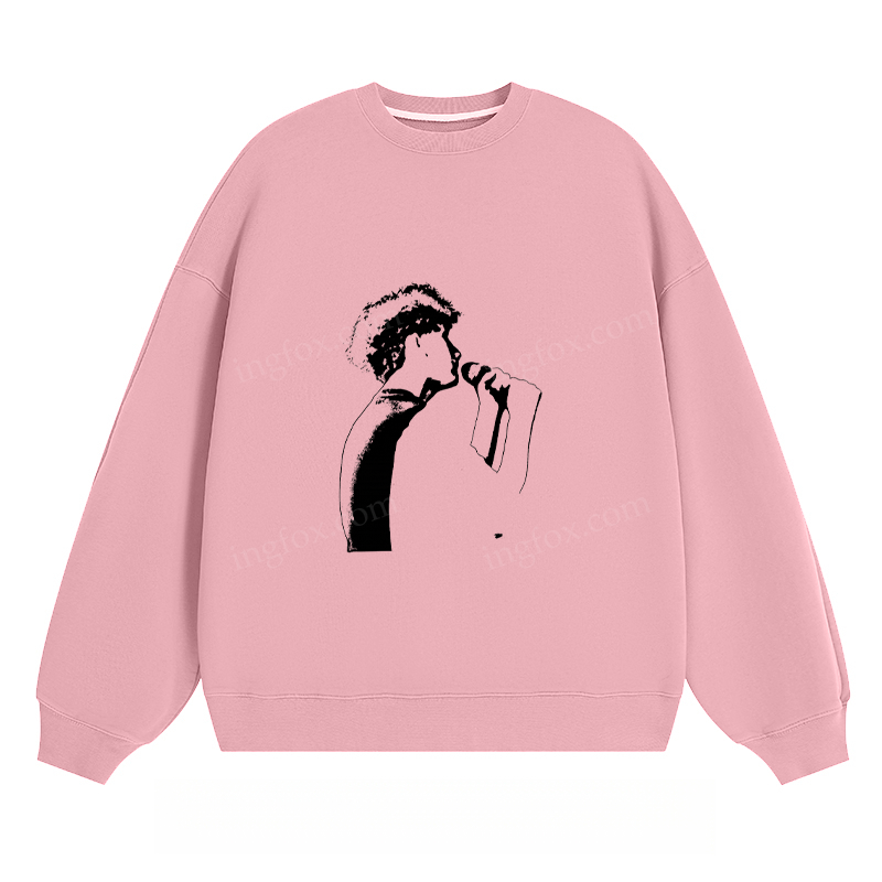 Singer Portrait - Classic Unisex Fit Crewneck Sweatshirt