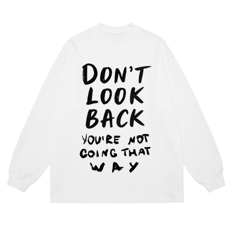 Motivational Slogan - Classic Unisex Fit Cotton Long Sleeve Tee